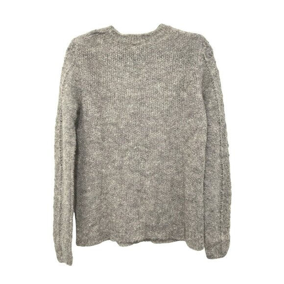 Magaschoni $298 Gray Mohair Blend Sweater Size Small NWT - Picture 2 of 5